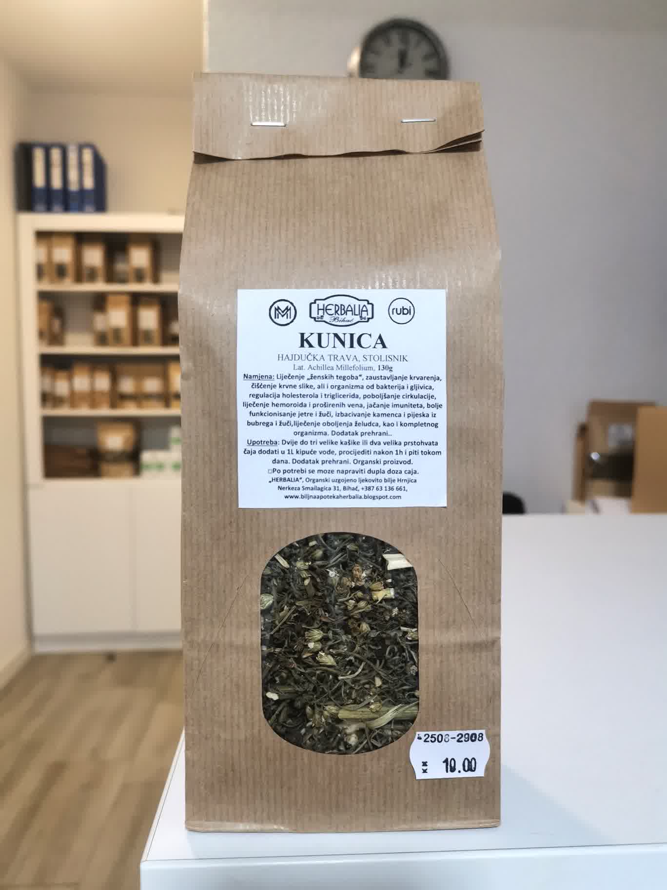 Kunica (stolisnik) 130g