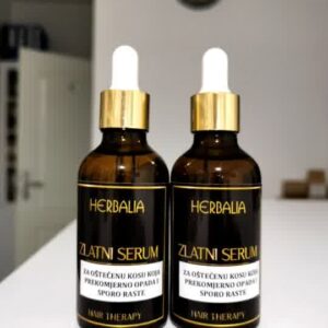 ZLATNI SERUM za ubrzani oporavak oštećene kose 50mL