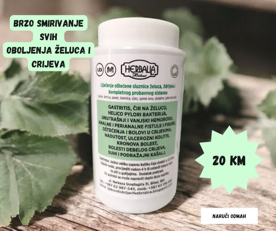 Čaj za želudac i kompletan probavni trakt